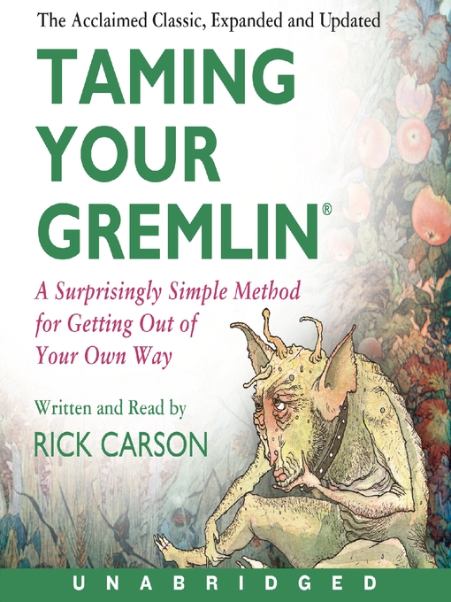 Title details for Taming Your Gremlin by Rick Carson - Wait list